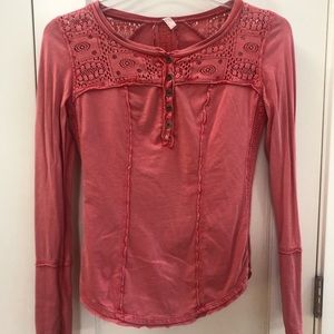 Free people long sleeve